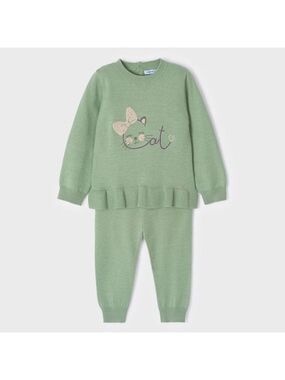 Mayoral Mint Cat Set